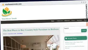 Publish Guest Post on viralhometrends.com