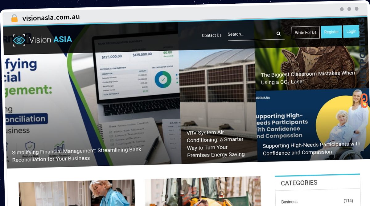 Publish Guest Post on visionasia.com.au
