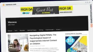 Publish Guest Post on wanwas.com