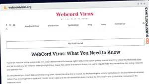 Publish Guest Post on webcordvirus.org