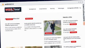 Publish Guest Post on webtotal.ro