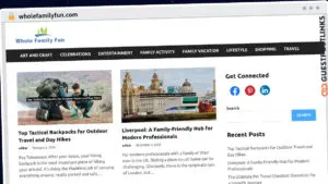 Publish Guest Post on wholefamilyfun.com