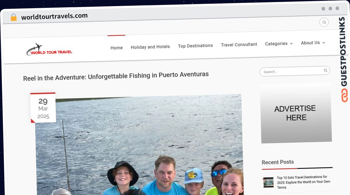 Publish Guest Post on worldtourtravels.com