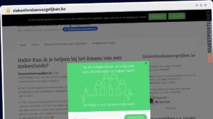 Publish Guest Post on ziekenfondsenvergelijken.be