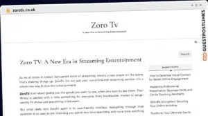 Publish Guest Post on zorotv.co.uk