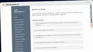 Publish Guest Post on 1001spreuken.nl