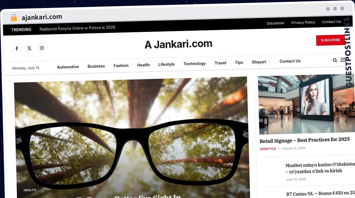 Publish Guest Post on ajankari.com