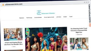 Publish Guest Post on allinternetchicks.com