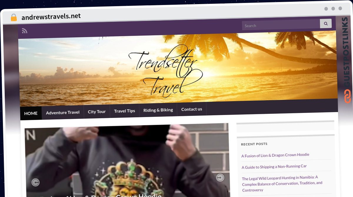 Publish Guest Post on andrewstravels.net