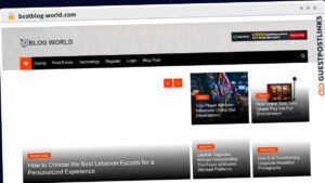 Publish Guest Post on bestblog-world.com