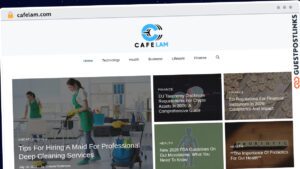 Publish Guest Post on cafelam.com