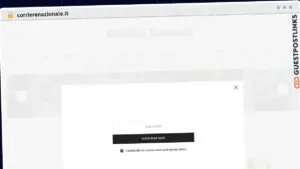 Publish Guest Post on corrierenazionale.it