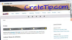 Publish Guest Post on cretetip.com