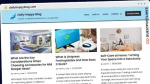 Publish Guest Post on dailyhappyblog.com
