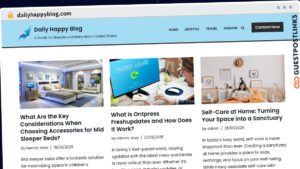 Publish Guest Post on dailyhappyblog.com