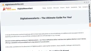 Publish Guest Post on digitalnewsalertss.com