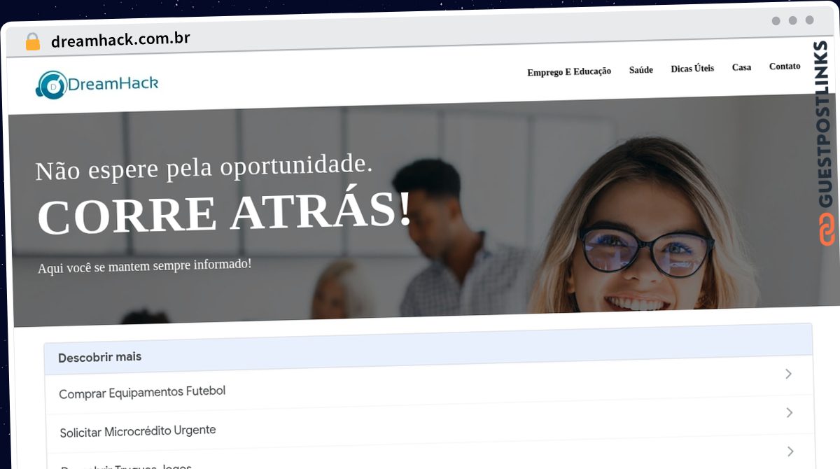 Publish Guest Post on dreamhack.com.br