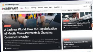 Publish Guest Post on insiderways.com