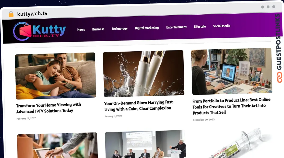 Publish Guest Post on kuttyweb.tv