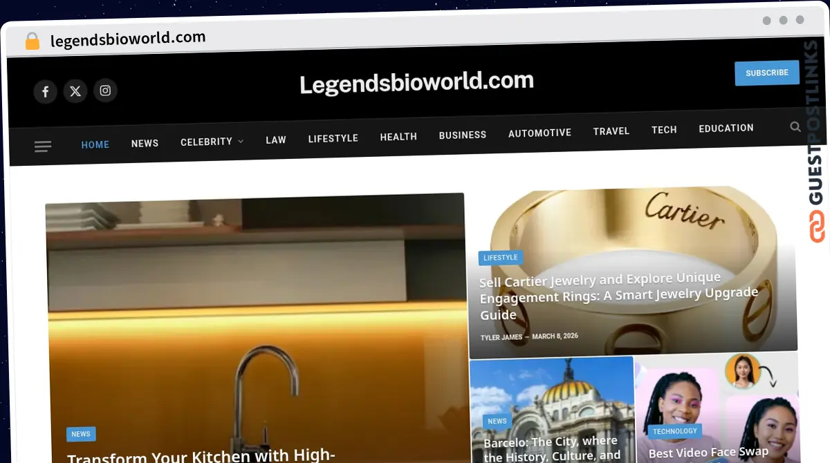 Publish Guest Post on legendsbioworld.com