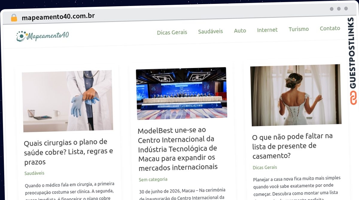 Publish Guest Post on mapeamento40.com.br