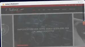 Publish Guest Post on motori.iltabloid.it