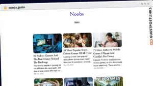 Publish Guest Post on noobs.guide