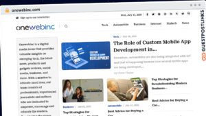 Publish Guest Post on onewebinc.com