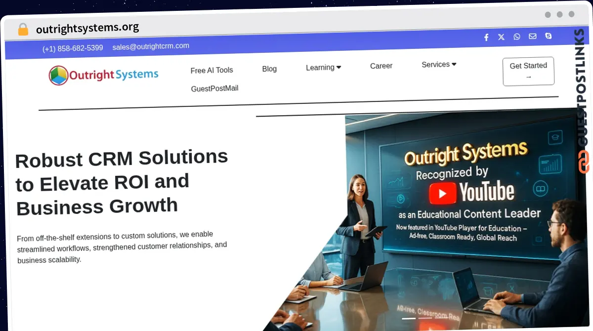 Publish Guest Post on outrightsystems.org