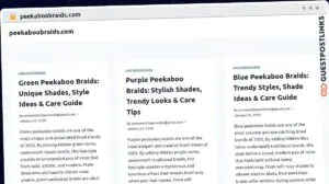 Publish Guest Post on peekaboobraids.com