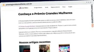 Publish Guest Post on premiograndesmulheres.com.br