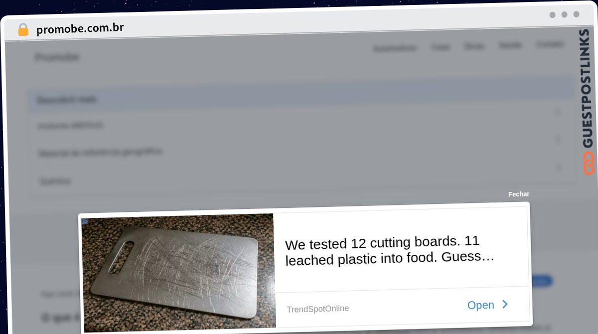Publish Guest Post on promobe.com.br