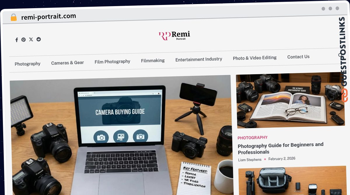 Publish Guest Post on remi-portrait.com