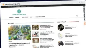 Publish Guest Post on saveoursavings.org