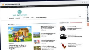 Publish Guest Post on saveoursavings.org