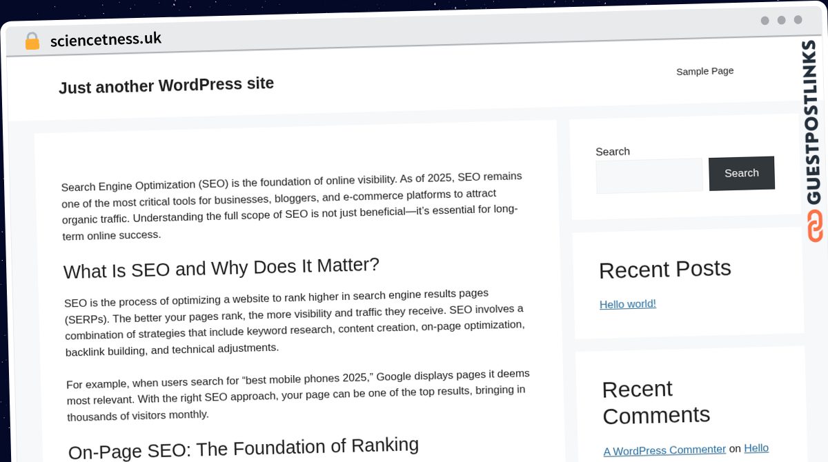 Publish Guest Post on sciencetness.uk