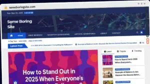 Publish Guest Post on someboringsite.com