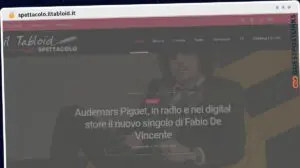Publish Guest Post on spettacolo.iltabloid.it
