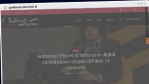 Publish Guest Post on spettacolo.iltabloid.it