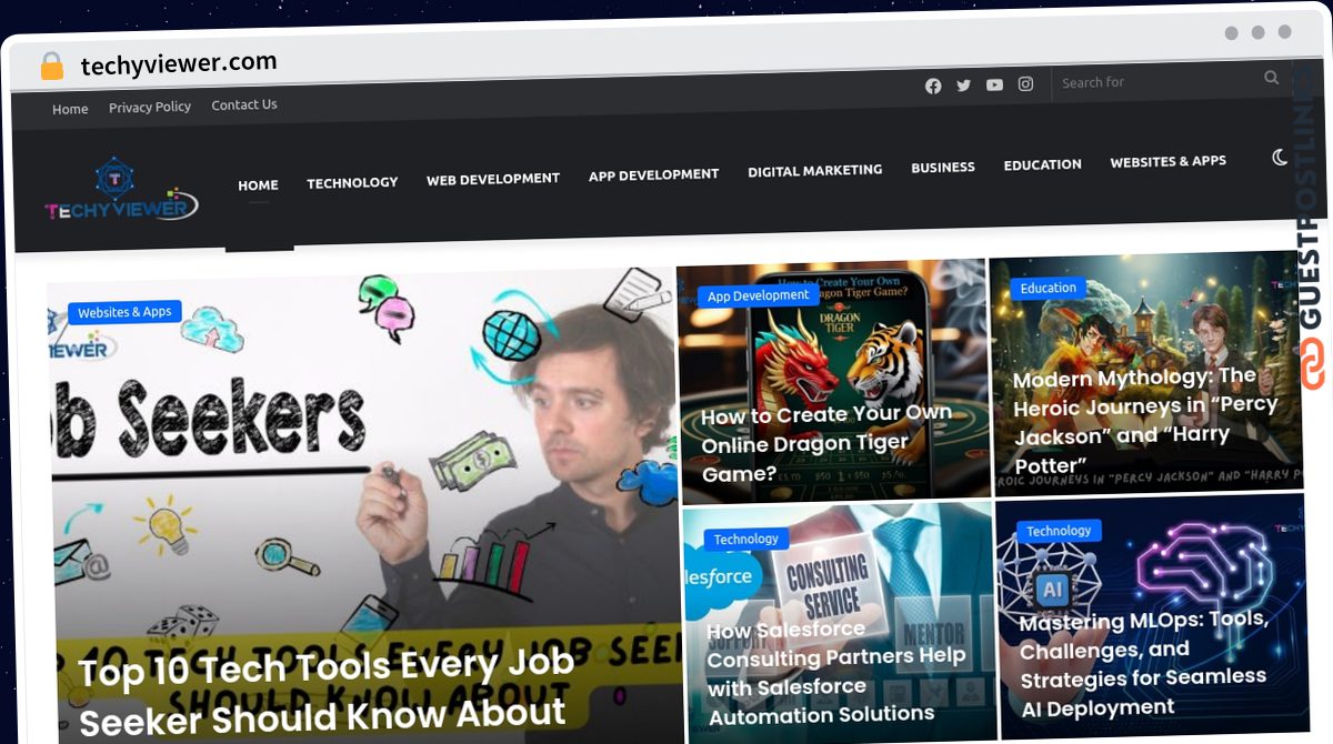 Publish Guest Post on techyviewer.com