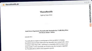 Publish Guest Post on thoradhealth.uk