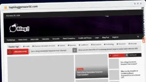 Publish Guest Post on topbloggersworld.com