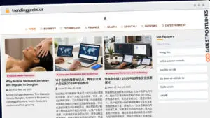 Publish Guest Post on trendinggeeks.us