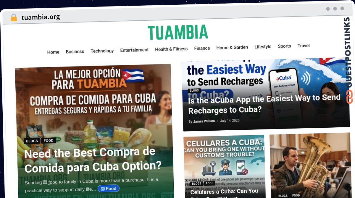 Publish Guest Post on tuambia.org