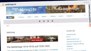 Publish Guest Post on weltkrieg2.de