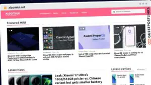 Publish Guest Post on xiaomiui.net