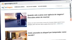 Publish Guest Post on agoraviagens.com.br