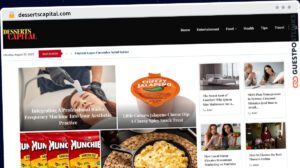 Publish Guest Post on dessertscapital.com