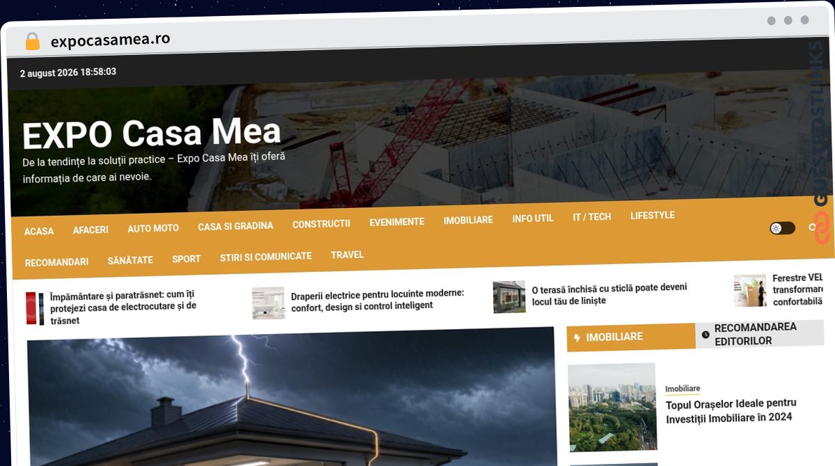 Publish Guest Post on expocasamea.ro