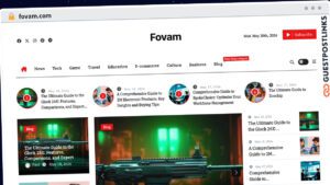 Publish Guest Post on fovam.com